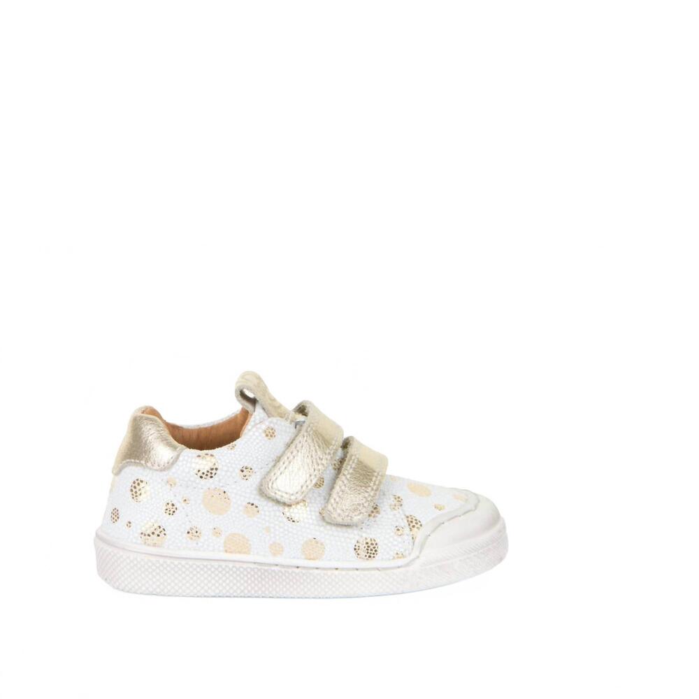 NEW FRODDO girls rosario velcro shoes in gold